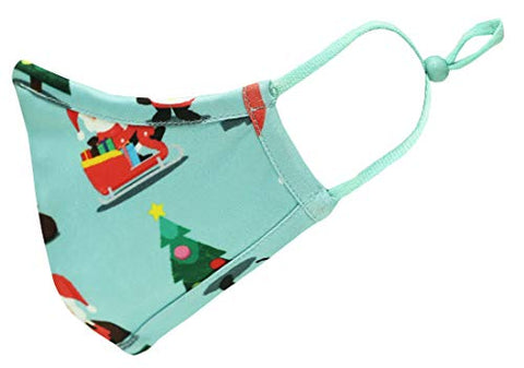 TSM Christmas Tree Washable and Reusable 3 Layer Cloth Mask