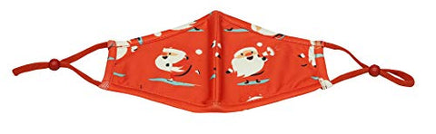 TSM Christmas Holly Washable and Reusable 3 Layer Cloth Mask