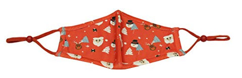 TSM Christmas Angel Washable and Reusable 3 Layer Cloth Mask