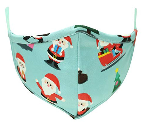 TSM Christmas Tree Washable and Reusable 3 Layer Cloth Mask