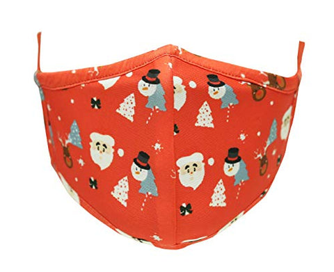 TSM Christmas Angel Washable and Reusable 3 Layer Cloth Mask