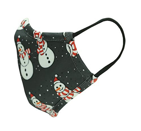 TSM Christmas Ash Washable and Reusable 3 Layer Cloth Mask