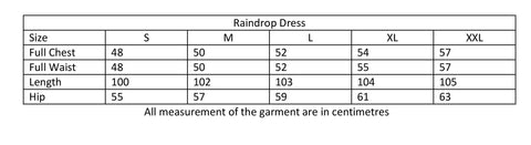 Raindrop Dress