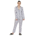 Dots Women's Abstract Top & Pajama Set