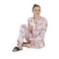 Dreams Women's Satin Floral Top & Pajama Set