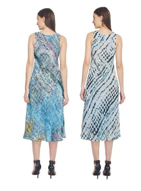 Turquoise Reversible Dress
