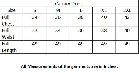 Canary Dress