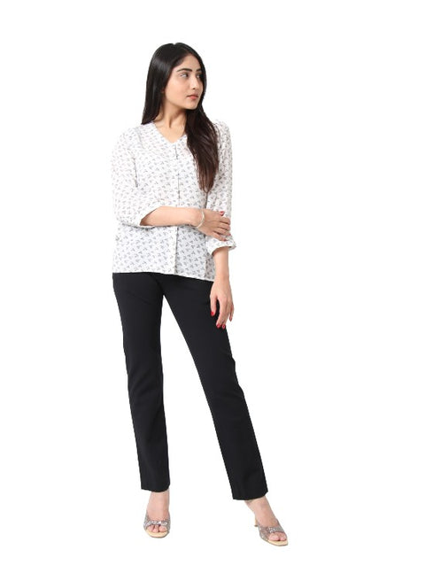 Oigami Bird Printed Shirt
