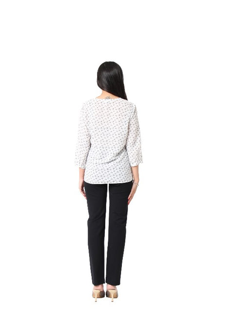 Oigami Bird Printed Shirt