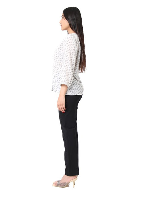 Oigami Bird Printed Shirt